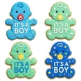 Color Pacifier Icon Mighty Gadget Baby Boy with Pacifier Cookie Cutter & Stamp - 4x3.2 ...