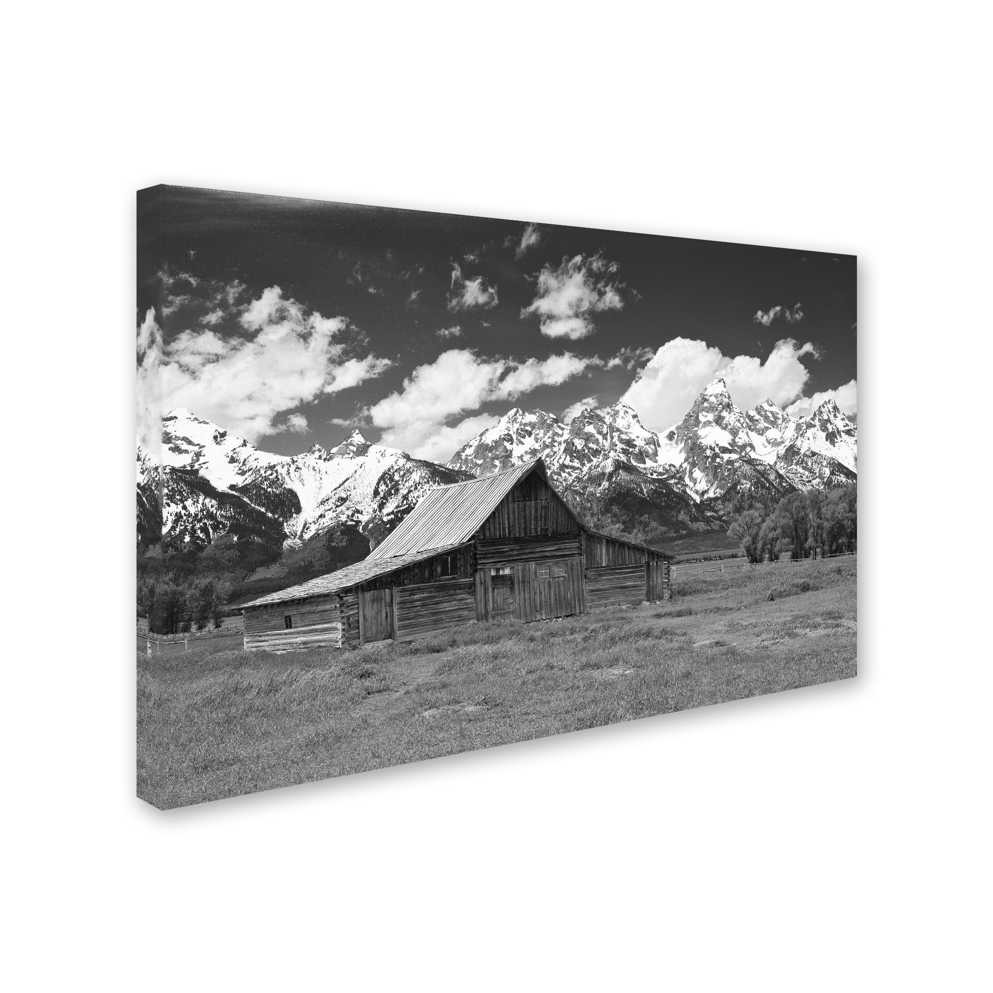 Trademark Fine Art "Thomas Moulton Barn" Canvas Art by Michael Blanchette Photography