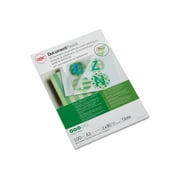 GBC - 80 micron - 100-pack - glossy - 11.93 in x 16.77 in lamination pouches