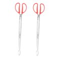 thumbnail image 4 of 2 Pcs Firewood Tongs Outdoor Garbage Clip Fireplace, 4 of 8