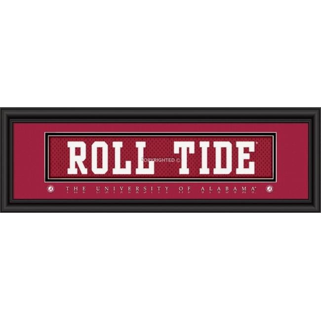 Alabama Crimson Tide Stitched Uniform Slogan Print Roll Tide