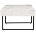 thumbnail image 5 of SAFAVIEH Tristan Contemporary Wood Coffee Table, White/Black, 5 of 10