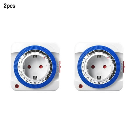 

24 Hours Plug Mechanical Programmable Timer Switch Smart Countdown Socket Auto