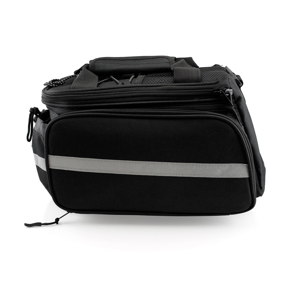 Cycling Bike Bicycle Rear Tail Seat Trunk Bag Pannier Pouch Rack Shoulder Travel