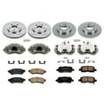 thumbnail image 2 of PowerStop Front and Rear Stock Replacement Brake Pad and Rotor Kit with Calipers Fits: BUICK PONTIAC Select Models KCOE1589, 2 of 5