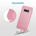 thumbnail image 5 of JETech Slim Fit Case for Samsung Galaxy S10e, Thin Phone Cover with Shock-Absorption and Carbon Fiber Design (Pink), 5 of 7