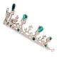 thumbnail image 2 of KAKOWELY Tocado de boda, corona de novia, corona de boda con diamantes de imitación, tiara, diadema nupcial, decoración, 2 of 4