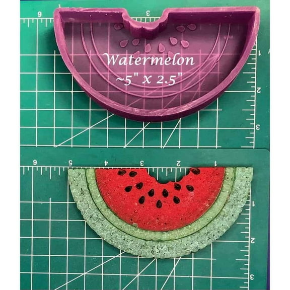 Watermelon Slice Silicone Freshie Mold