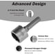 thumbnail image 4 of 9pcs Nut Driver Drill Bit Set Impact Ready Socket Bit Chuck Adapter 1/4" Hex Shank 5-13mm Metric Socket Strong Sleeve Wrench Screw, 4 of 5