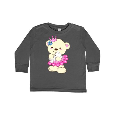 

Inktastic Princess Bear Gift Toddler Toddler Girl Long Sleeve T-Shirt