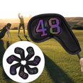 thumbnail image 3 of Cubierta de la cabeza del palo de golf kusrkot Funda de golf de hierro, 3 of 8