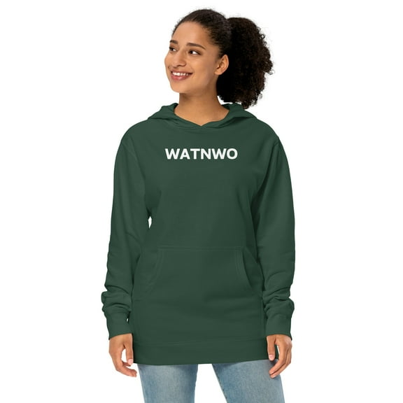 WATNWO Unisex midweight hoodie