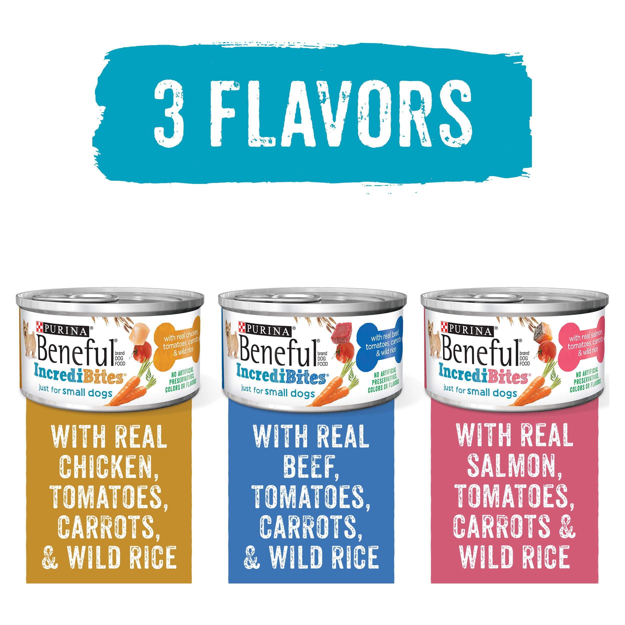 Purina Beneful Small Breed Wet Dog Food Variety Pack IncrediBites