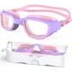 thumbnail image 1 of Kids Swim Goggles,Swimming Goggles for Kids 6-14, Anti-Fog UV Protection Pool Glasses for Boys Girls, 1 of 5