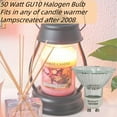 thumbnail image 2 of 3 Packs Halogen Bulb 50 Watt GU10 120V NP5 Replacement Bulbs for Candle Warmer Lamps,Scent Wax Burner,Fragrance Melt,Warming Bulb MR16 JDR Dimmable,Warm White 2700K, 2 of 6
