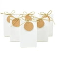 thumbnail image 4 of 50Set Kraft Paper Gift Box with Rope Retro Candy Cookie Bag Wedding Birthday Supplies Packaging, 4 of 7
