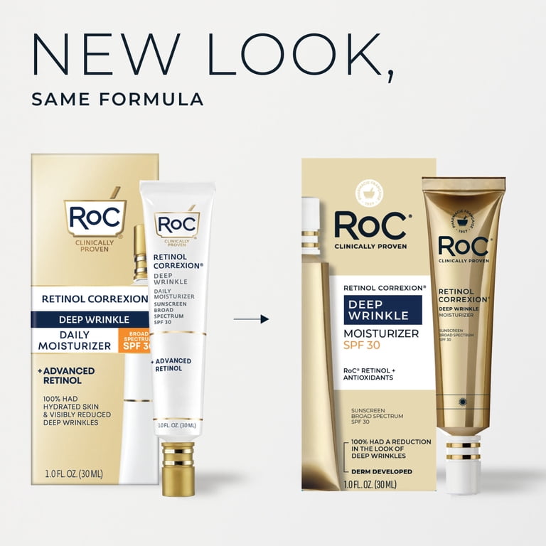 RoC Retinol Correxion Deep Wrinkle Moisturizer SPF 30, 1 oz photo 2