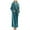 Green, variant on Couple Robes For Men Women Winter Warm Fleece Bathrobe Autumn Open Front Nightgown Green