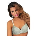 thumbnail image 1 of Rhinestone Bra, White - Extra Small & Small, 1 of 1
