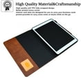 thumbnail image 2 of SaniMore for iPad Pro 10.5 Case 2017/2019 Wallet Case with Card Slots & Pen Holder [Auto Sleep] PU Leather Magnetic Ciasp Kickstand Shockproof TPU Shell Full-body Protective Retro Cover, Brown, 2 of 5