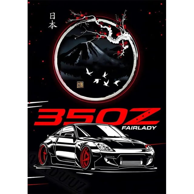 Carteles de coches deportivos de lujo para habitación, pintura en lienzo impresa, arte japonés, decoración de pared del hogar, regalo de imágenes, famosos, Cars JDM GTR 911