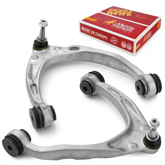 Metrix Premium Chassis Parts - Front Left & Right Upper Control Arm w Ball Joint & Bushing Assembly Kit Fits 15-16 Cadillac Escalade, Chevrolet Suburban, GMC Yukon XL RK623125 RK623126 Made in Europe