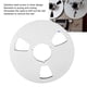 thumbnail image 4 of Carrete de Cinta Vacío de 105 Pulgadas Carrete Universal de Captación de Sonido de 3 Orificios para Grabación Máquina de Carrete Abierto Abridores de Discos de Aluminio, 4 of 8