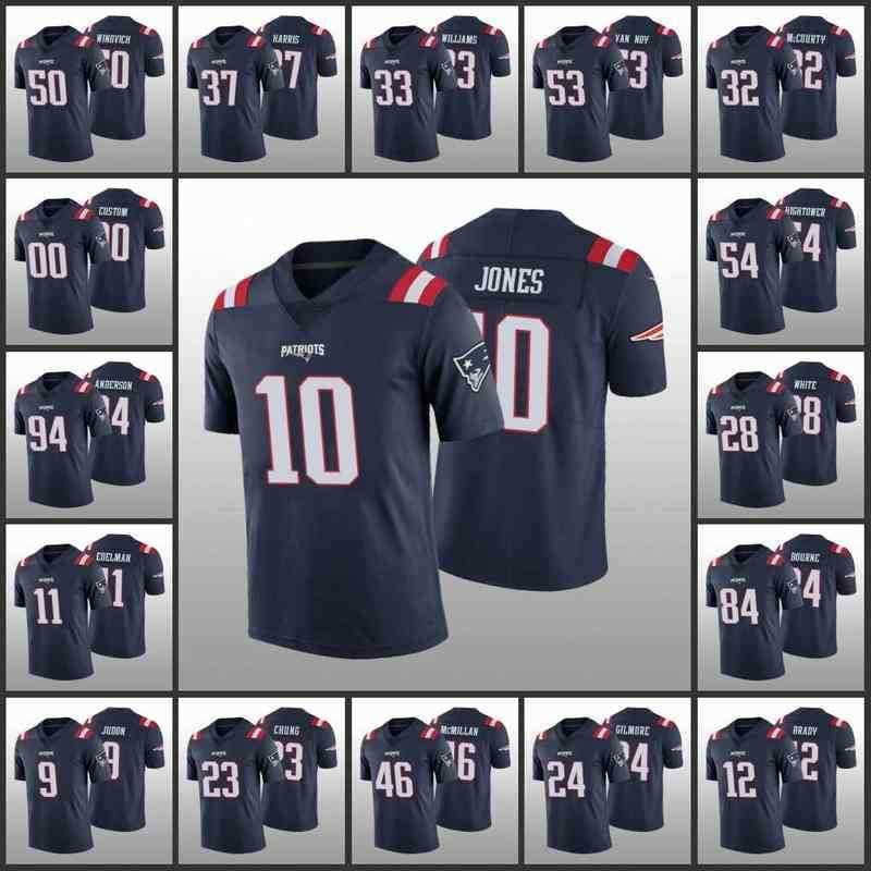 2018-20 NEW ENGLAND PATRIOTS EDELMAN #11 NIKE GAME JERSEY (AWAY) Y - W -  Classic American Sports