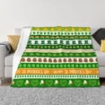 thumbnail image 1 of Fotbe St. Patrick's day in green colors Manta de Franela con Estampado, Manta Ultrasuave para Cama, Sofá, Auto, Hipoalergénica y Antibolitas-40"x30", 1 of 6