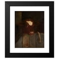 thumbnail image 2 of William Merritt Chase 15x18 Black Modern Framed Museum Art Print Titled - The Family Cow (Calf's Head) (1869), 2 of 5