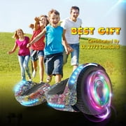 Hoverstar hover board 6.5 In. Flash Wheel Bluetooth Speaker with LED Light Self Balancing Wheel Electric Scooter – Graffiti