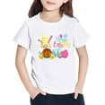 thumbnail image 2 of EnJoCho Child Tops 1 to 10 Years Toddler Kids Baby Girl's Rabbit Tee Outfits Baby Bunny Tshirt Easter Clothes Princess Vest Shirt Tops, 2 of 6