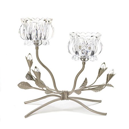 Crystal Flower Candle Stand Lighting Accessories Light Table Accessories Home Decor Home Decorative Items Accessories and Gifts