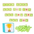 thumbnail image 3 of lionlar Sorting Spelling Games Wooden Short Vowel Reading Letters Montessori Educational, 3 of 9