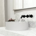 thumbnail image 4 of VIGO Cass Two Handle Wall Mount Bathroom Faucet in Matte Black-VG05007MB, 4 of 12