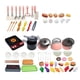 thumbnail image 1 of Juego de accesorios de cocina, juguetes de cocina para niños, juego de ollas y sartenes, utensilios de cocina de simulación con utensilios, regalo de 71 piezas, 1 of 8