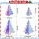 thumbnail image 3 of Adornos navideños, regalos navideños, árbol de Navidad acrílico colorido, decoración navideña, espejo, adorno, regalo navideño, árboles de simulación., 3 of 9