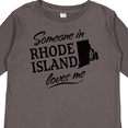 thumbnail image 4 of Inktastic Someone in Rhode Island Loves Me Boys or Girls Long Sleeve Toddler T-Shirt, 4 of 5