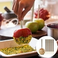 thumbnail image 3 of Frogued 4Pcs Apples Stick Xmas Theme Shiny Decorative Wooden Bling Candy Apples Fruit Bamboo Sticks Festival Supplies (Black), 3 of 13