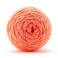 thumbnail image 3 of Soft Classic Solid Yarn by Loops & Threads - Solid Color Yarn for Knitting - Crochet - Weaving - Arts & Crafts - Coral - Bulk 12 Pack, 3 of 3