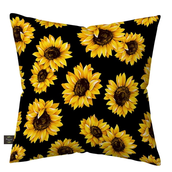 Briarwood Lane Summer Indoor/Outdoor Pillow 17x17 Sunflowers For Summer Pillow