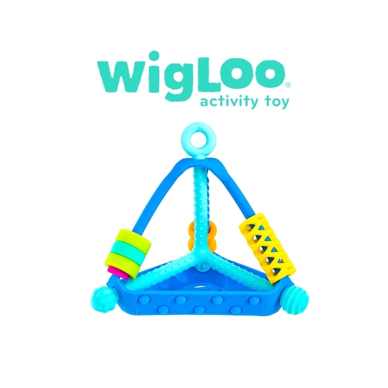 Mobi Wigloo Sensory Toy for Babies & Toddlers Silicone Montessori Toy for Teething