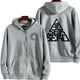 thumbnail image 3 of Canserbero-Sudadera con capucha y cremallera para hombre y mujer, chaqueta de gran tamaño, moda urbana Y2K, abrigo para pareja, primavera y otoño, novedad de 2024, 3 of 5