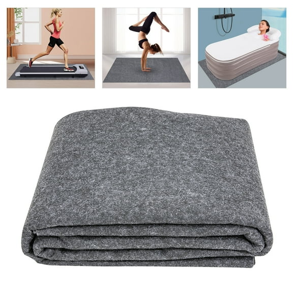 99x74" Inch Extra Large Hot Tub Pad Outdoor Indoor Ground Inflatable Hot Tub Mat