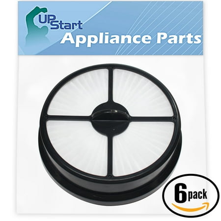 6-Pack Replacement Eureka AirSpeed Zuum AS5204A Vacuum HEPA Filter  - Compatible Eureka 68115, HF-16 Filter
