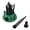 Green Black, variant on Yesbay Watering Sprinkler 360 Degree Rotating Noodle Head ABS Lawn Plant Watering Sprayer for Garden,Green Black