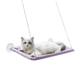 thumbnail image 1 of Ventana de cama para gatos, estantes de seguridad para gatos, asiento para gatos montado en ventana que ahorra espacio, 1 of 6