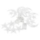 thumbnail image 1 of Cadena De Luces Decorativas Con Forma De Estrella Y Luna, 3,3 Yardas, 126 LED, Cadena De Luces Decorativas Para El Festival De Ramadán, Fiesta De Boda, Hogar, Terraza, Ventana Y, 1 of 7