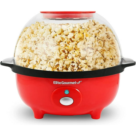 Máquina De Palomitas Elite Gourmet 3 Qt 120 Volts 650 Watts Elite Gourmet  Maquina de palomitas