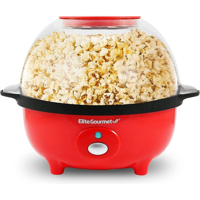 Máquina De Palomitas Elite Gourmet 3 Qt 120 Volts 650 Watts Elite Gourmet Maquina de palomitas